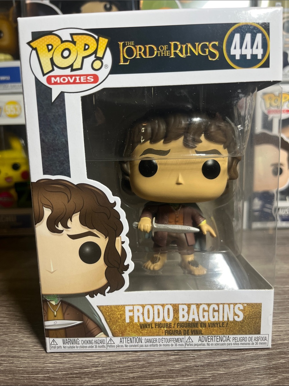 Funko Pop! The Lord of the Rings Frodo Baggins - Brown, Cream, Black